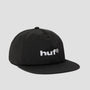 HUF 89 Nylon Snapback Cap Black