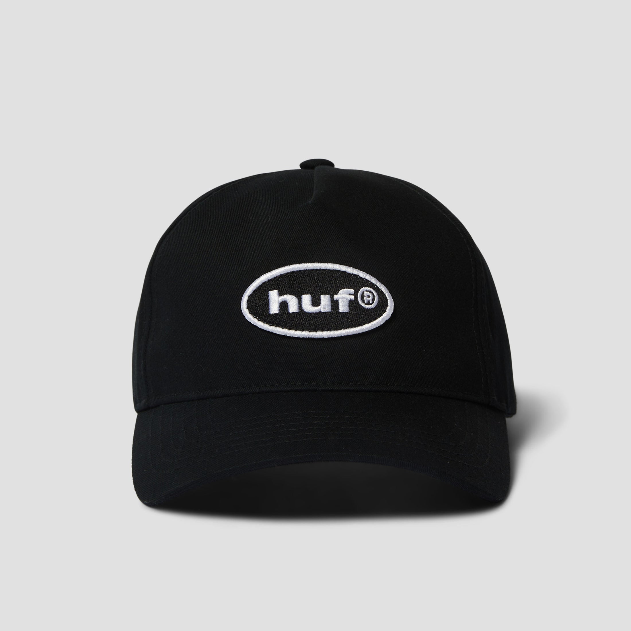 HUF 89 Oval 5 Panel Hat Black