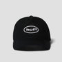 HUF 89 Oval 5 Panel Hat Black