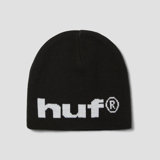 HUF 89 Skull Beanie Black / White