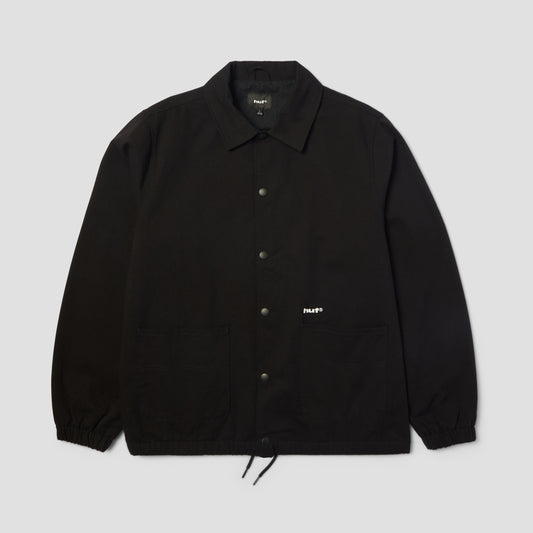 HUF 89 Twill Coaches Jacket Black / White