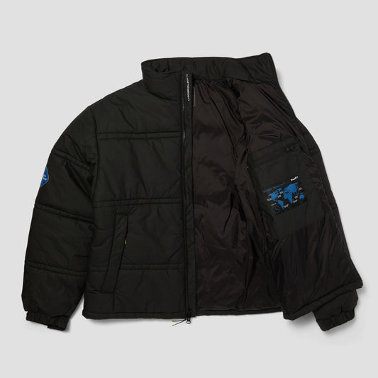 HUF 89 Tyvek Puffer Jacket Black