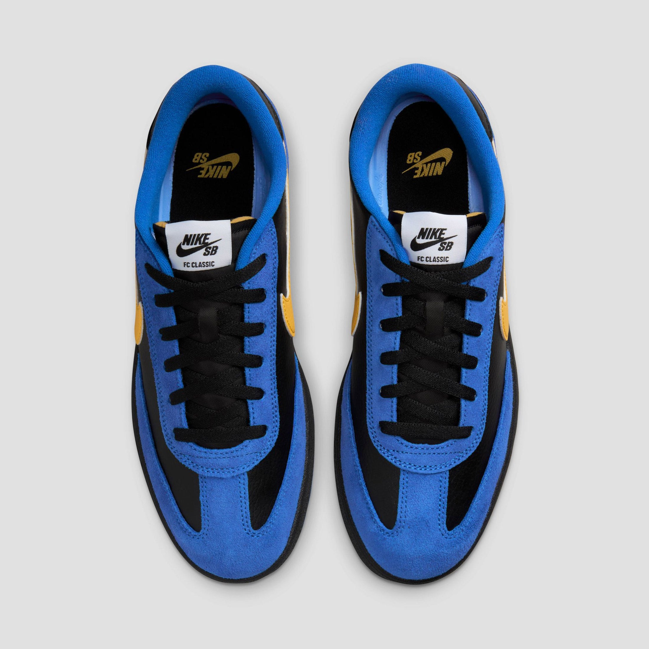 Nike SB FC Classic Skate Shoes Royal Blue / Varsity Maize - Black -White