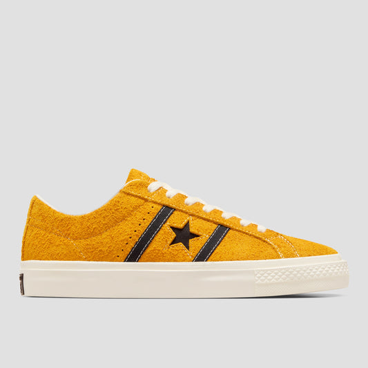 Converse Cons One Star Academy Pro Suede Shoes Sunflower Gold / Black / Egret