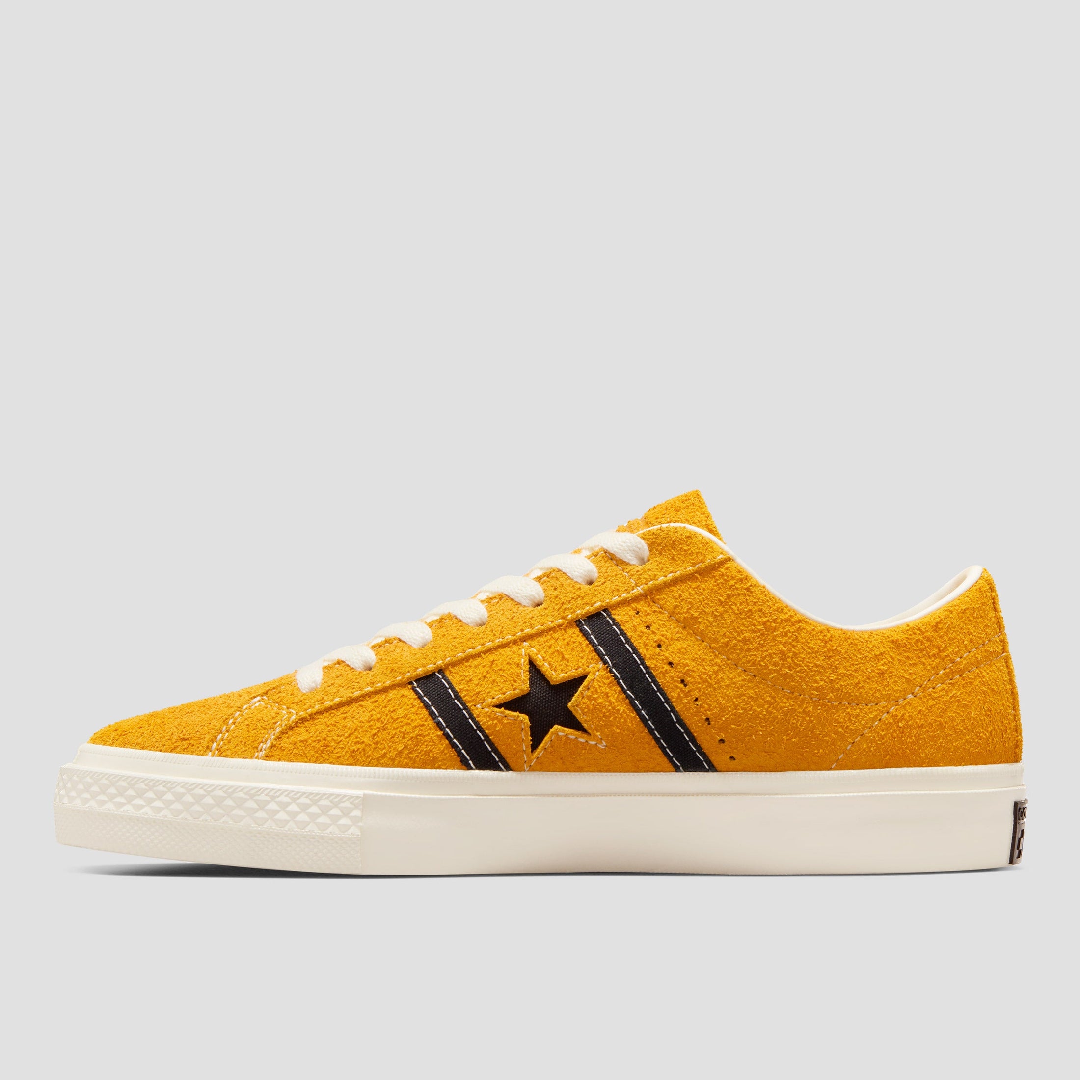 Converse Cons One Star Academy Pro Suede Shoes Sunflower Gold / Black / Egret