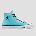 Load image into Gallery viewer, Converse X Stussy Chuck 70 Hi Skate Shoes Sky Blue
