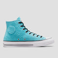 Load image into Gallery viewer, Converse X Stussy Chuck 70 Hi Skate Shoes Sky Blue

