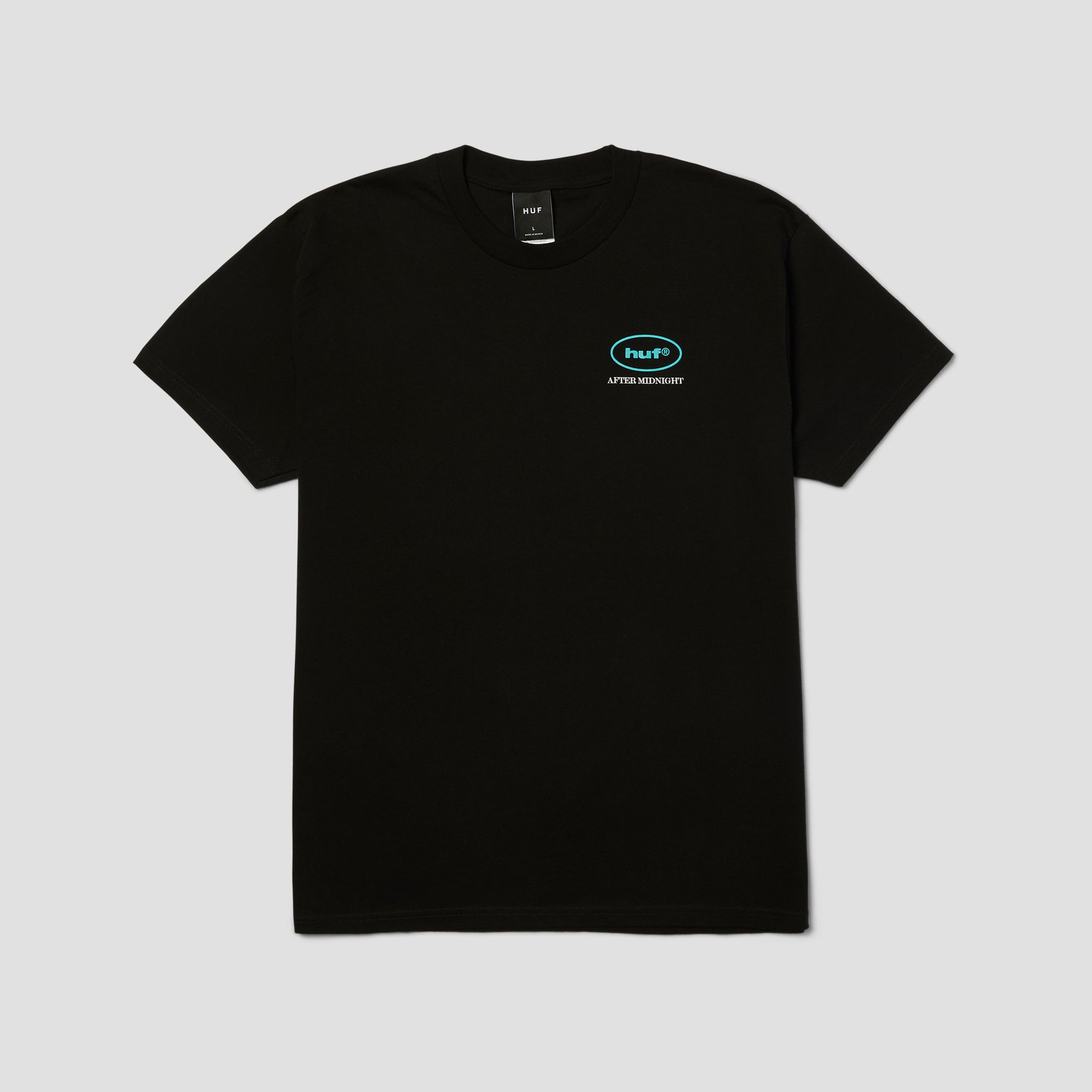 HUF After Midnight T-Shirt Black
