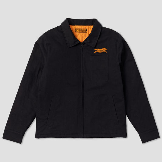 Anti Hero Basic Eagle Stash Jacket Black Orange