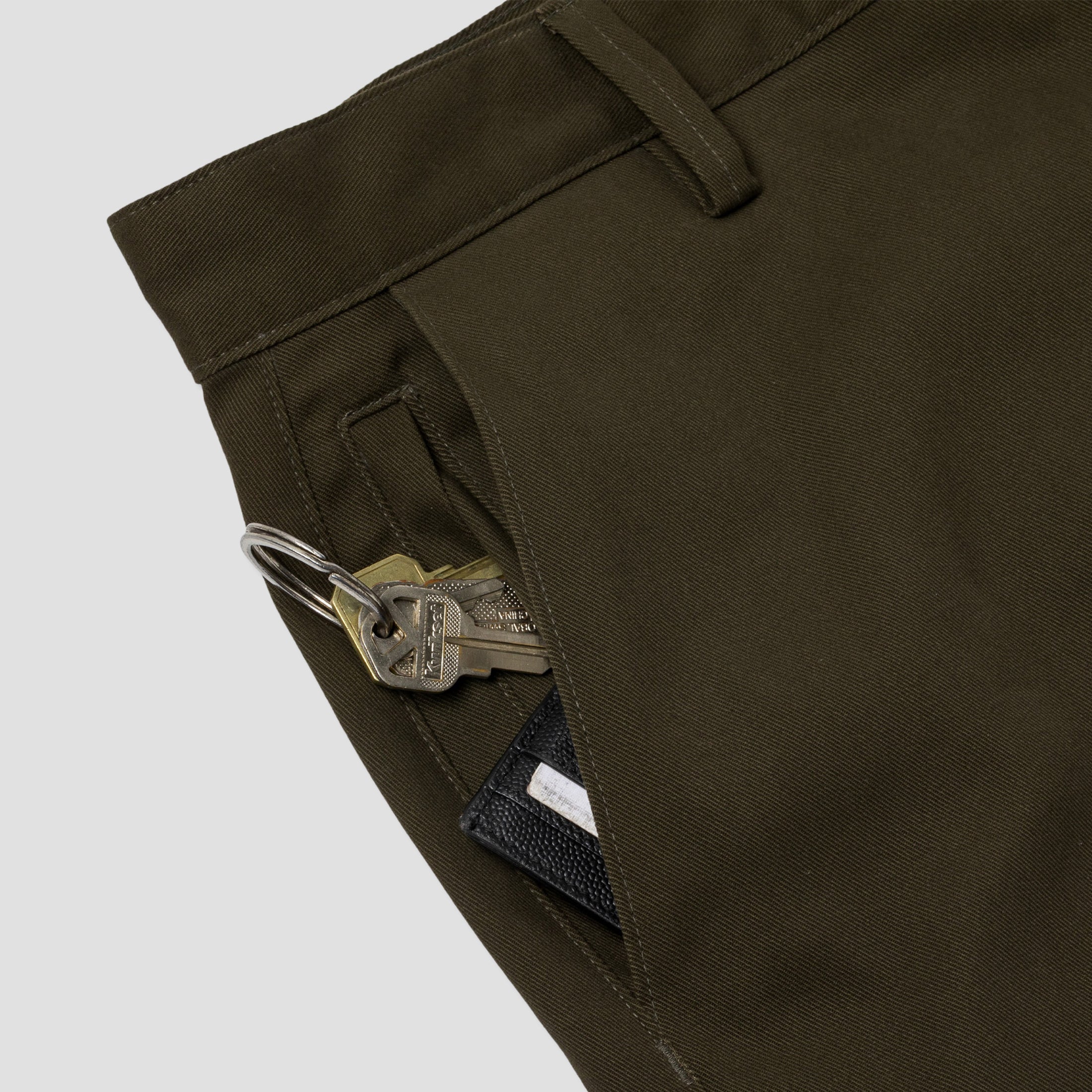 Anti Hero Hecho Por Skate Short Dk Olive