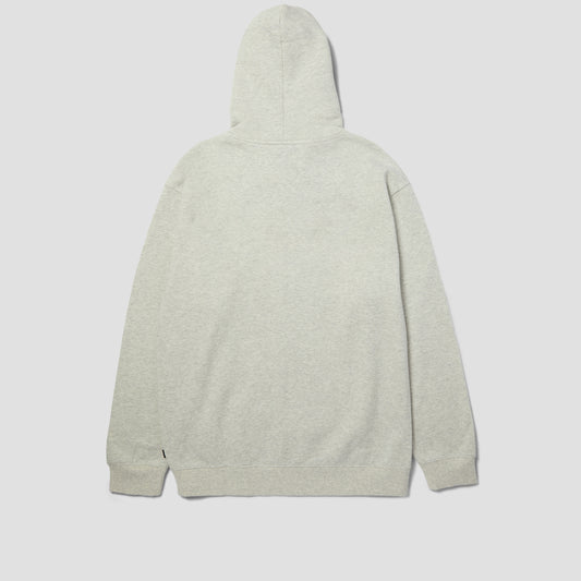 HUF All Caps Zip Hood Ash
