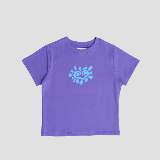 Always Baby He@rt T-Shirt Purple