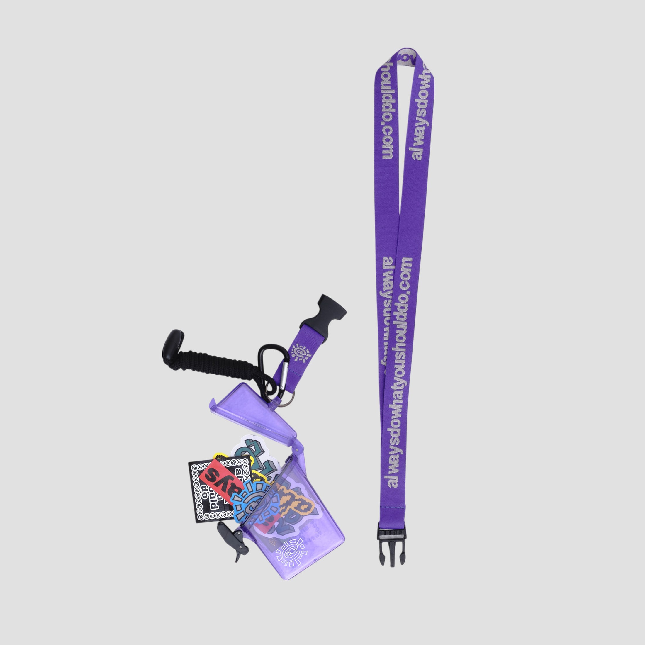 Always Case Clear Purple