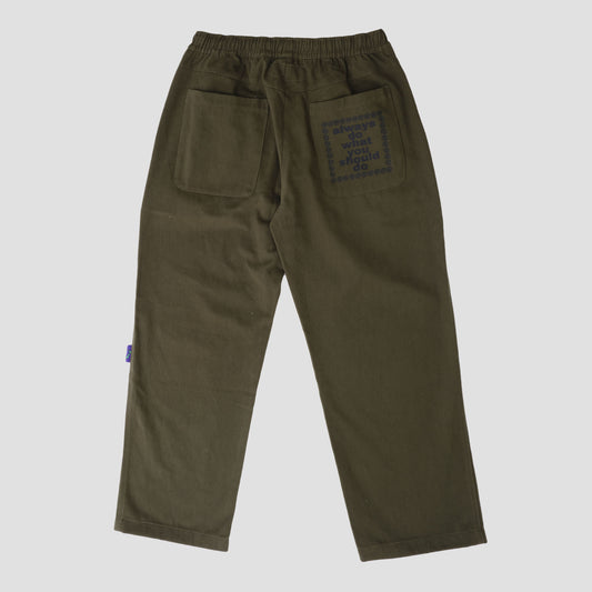 Always Relaxed Skate Pant Green