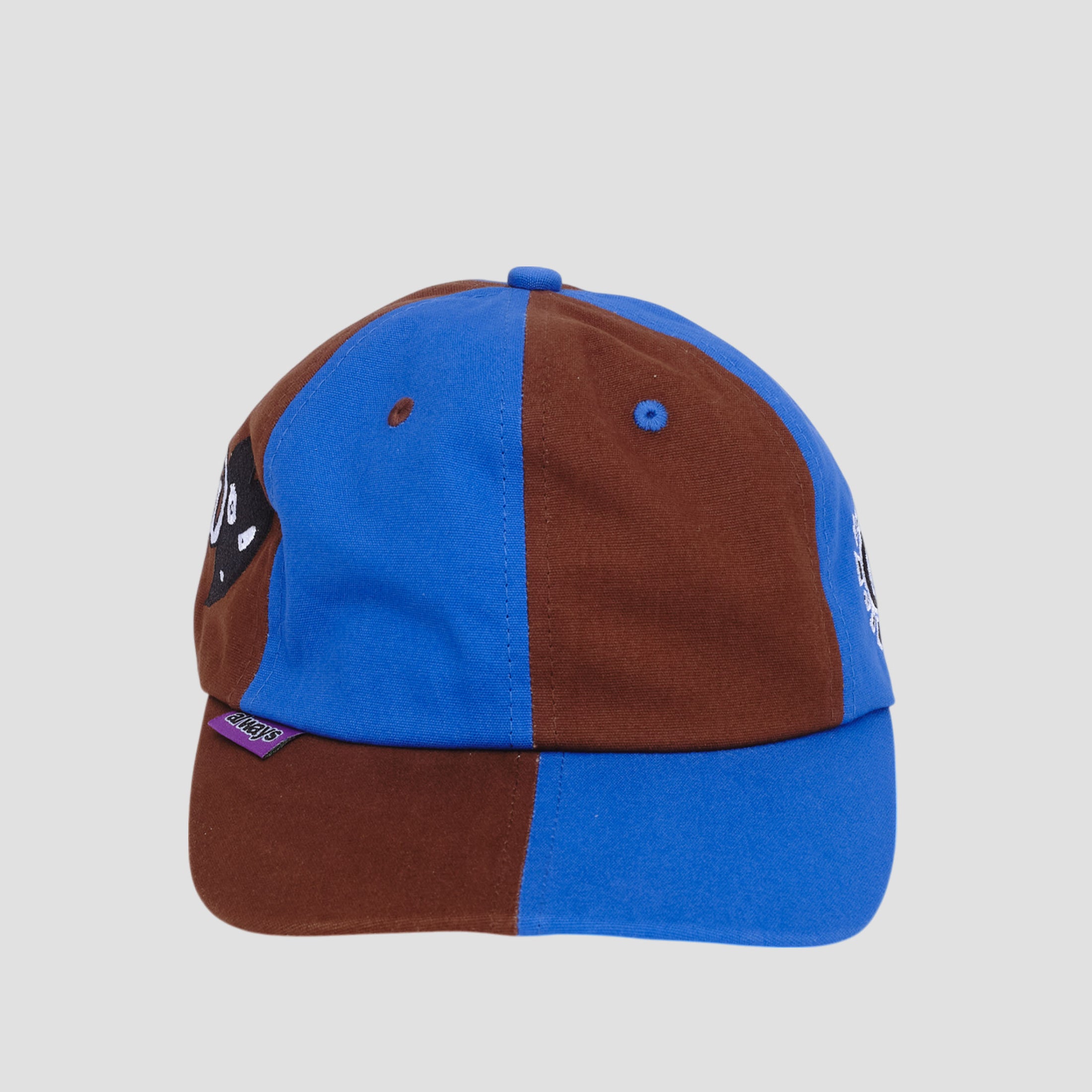 Always Mixed 6 panel Cap Brown / Blue