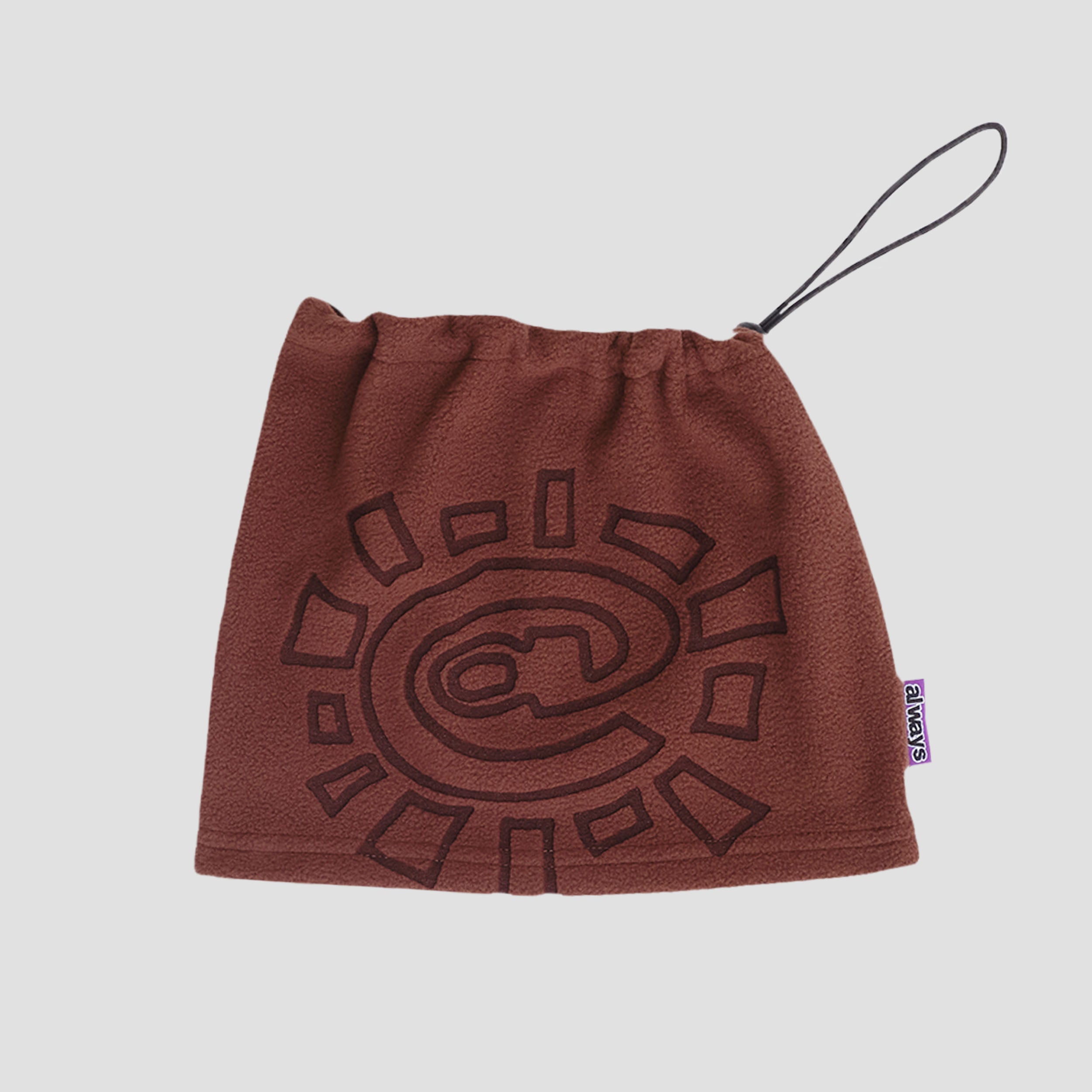 Always Polarfleece Snood Brown – Slam City Skates