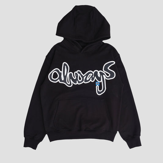 Always Snapper Rocks Hoodie Black