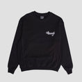 Load image into Gallery viewer, Always Zach Logo Embroiderd Crew Black
