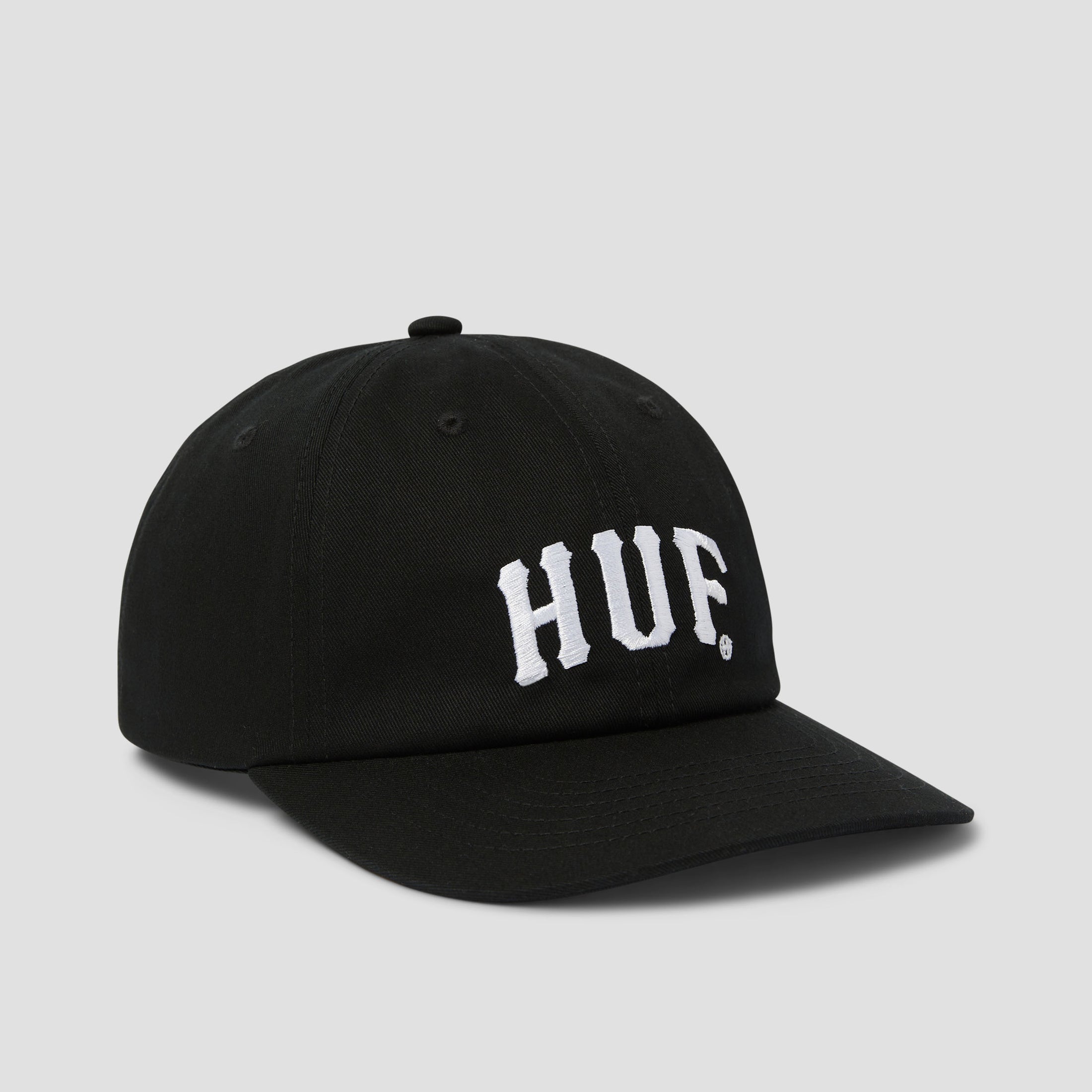 HUF Arch 6 Panel Cv Snapback Cap Black