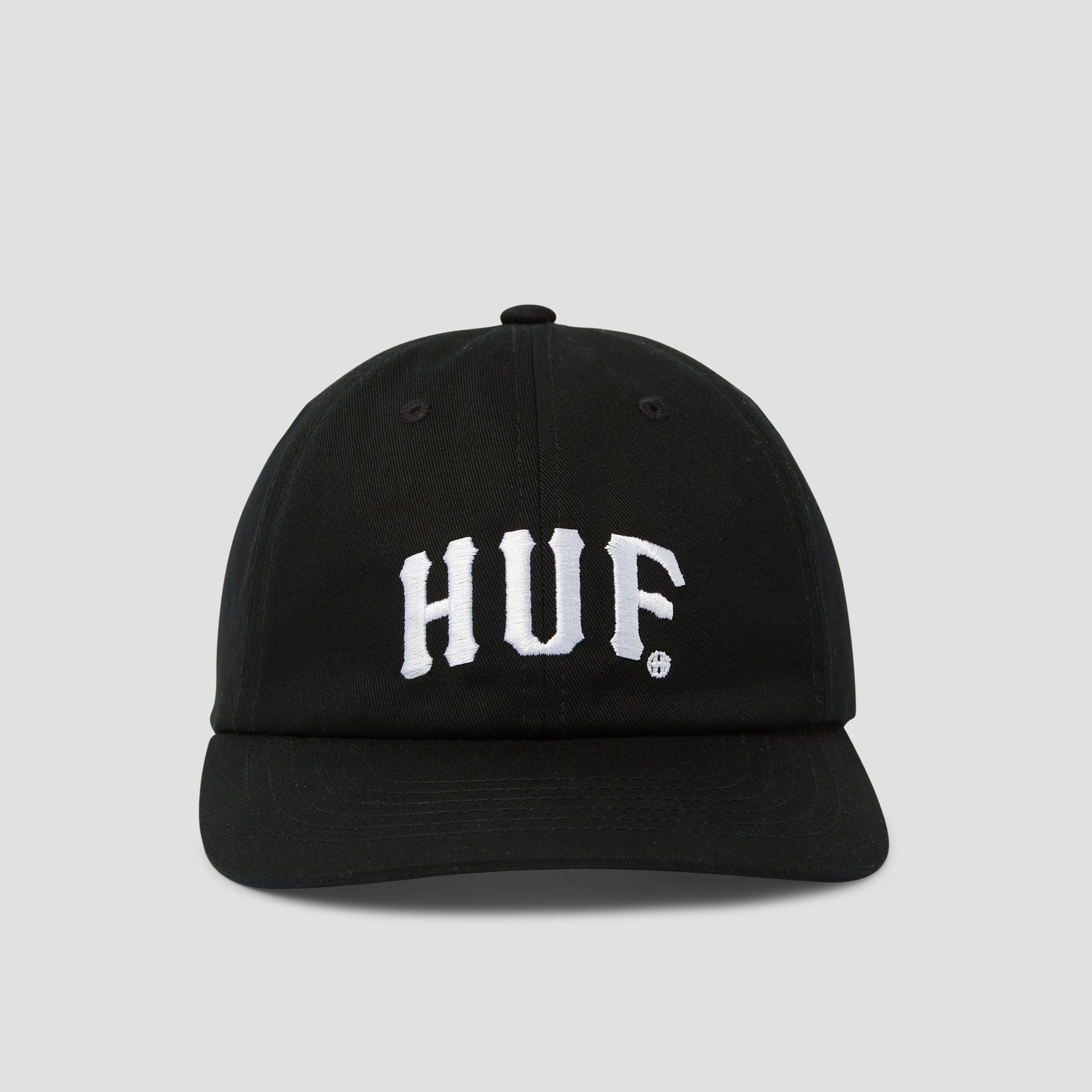 HUF Arch 6 Panel Cv Snapback Cap Black