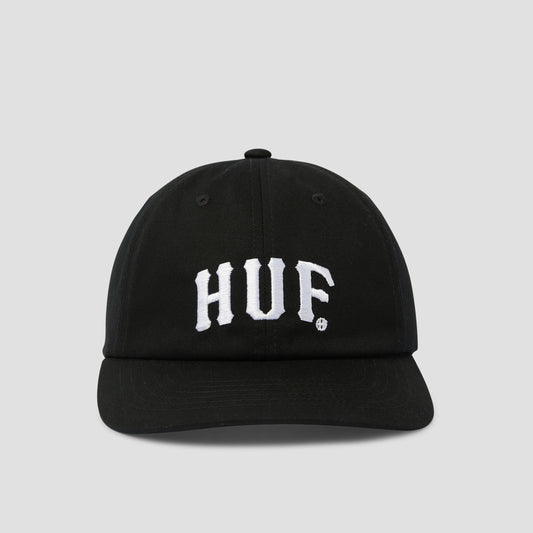HUF Arch 6 Panel Cv Snapback Cap Black