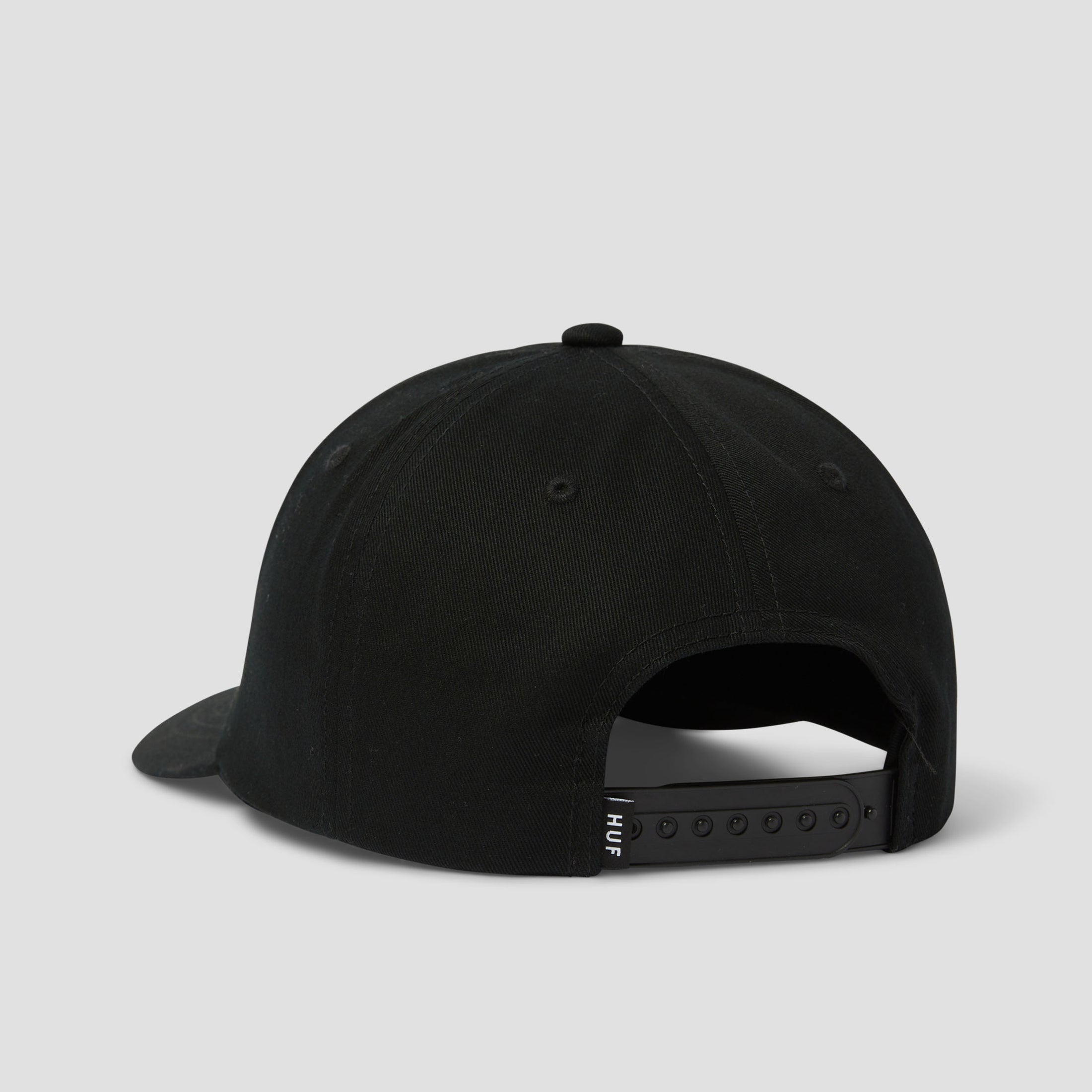HUF Arch 6 Panel Cv Snapback Cap Black