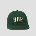 Load image into Gallery viewer, HUF Arch 6 Panel Cv Snapback Cap Forest Green
