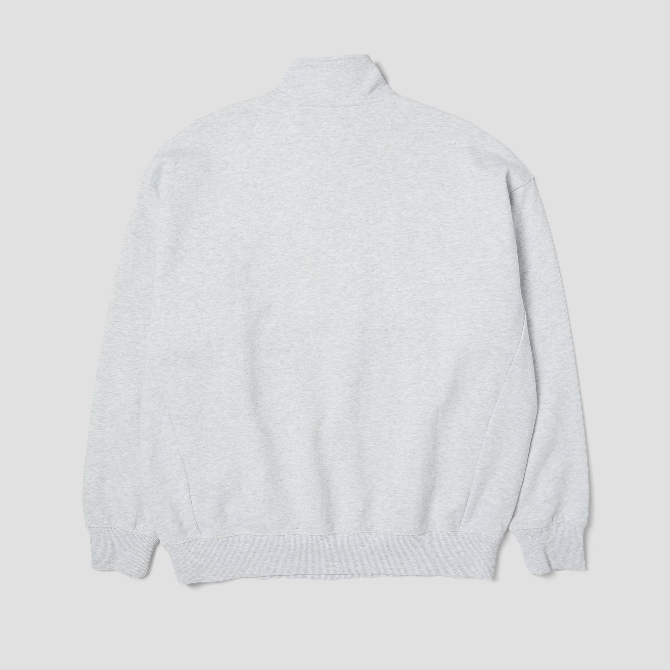 HUF Arch Enzyme 1/4 Zip Fleece Heather Grey