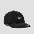 Load image into Gallery viewer, HUF Arch Logo 6 Panel Cv Hat Black
