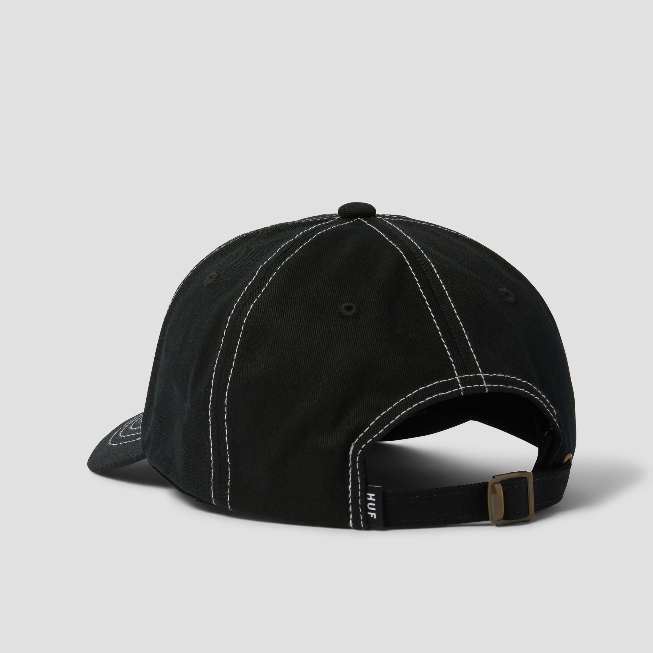 HUF Arch Logo 6 Panel Cv Hat Black