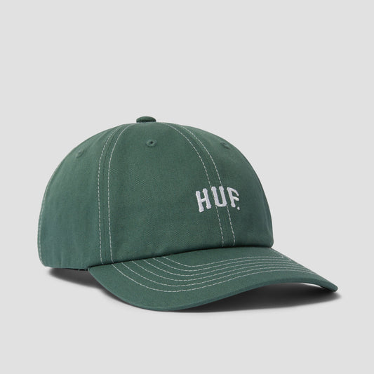 HUF Arch Logo 6 Panel Cv Hat Forest Green
