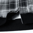 Load image into Gallery viewer, HUF Arch Plaid Full Zip Heavyweight Hoodie Black

