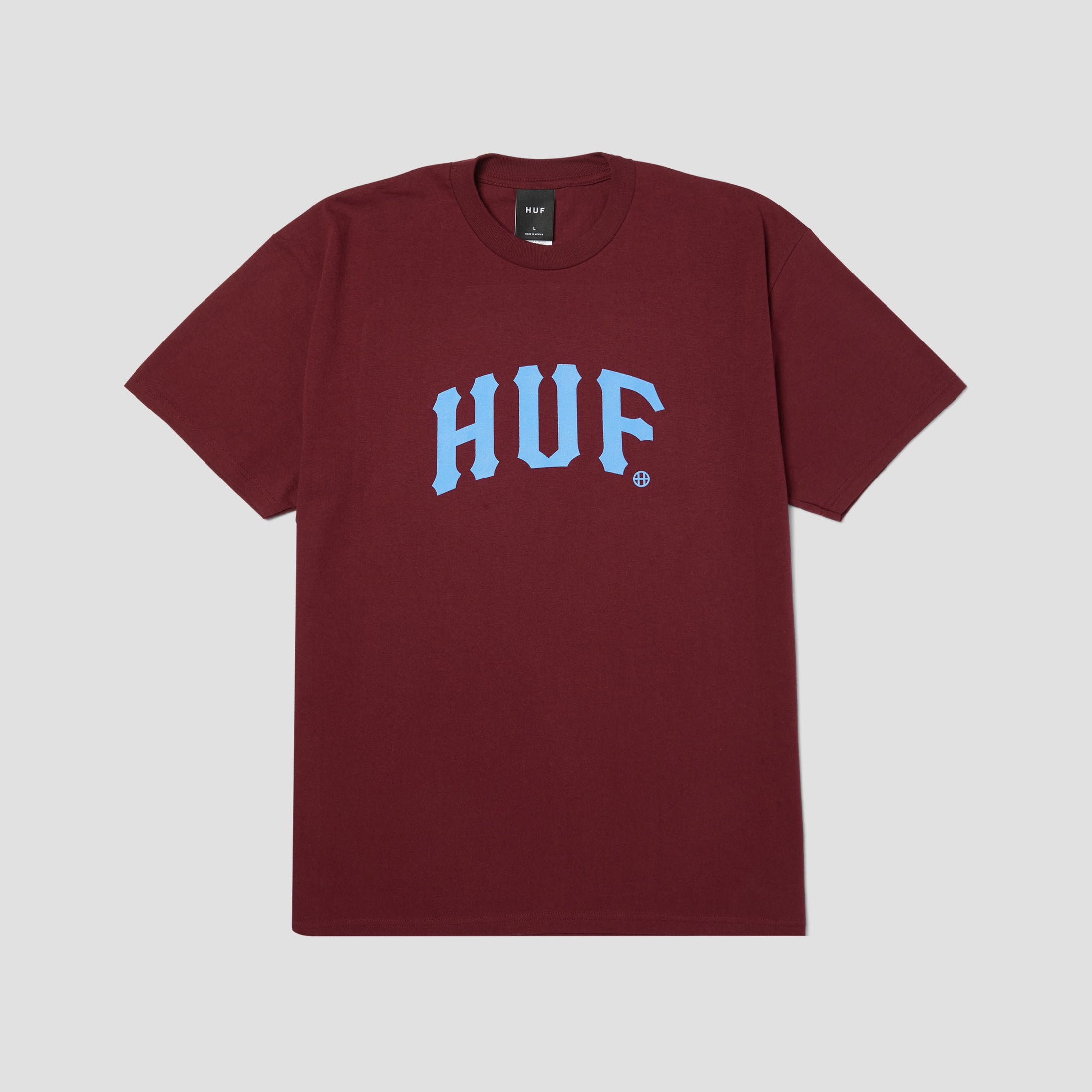 HUF Arch T-Shirt Burgundy