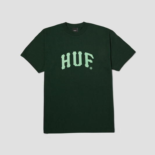 HUF Arch T-Shirt Forest Green