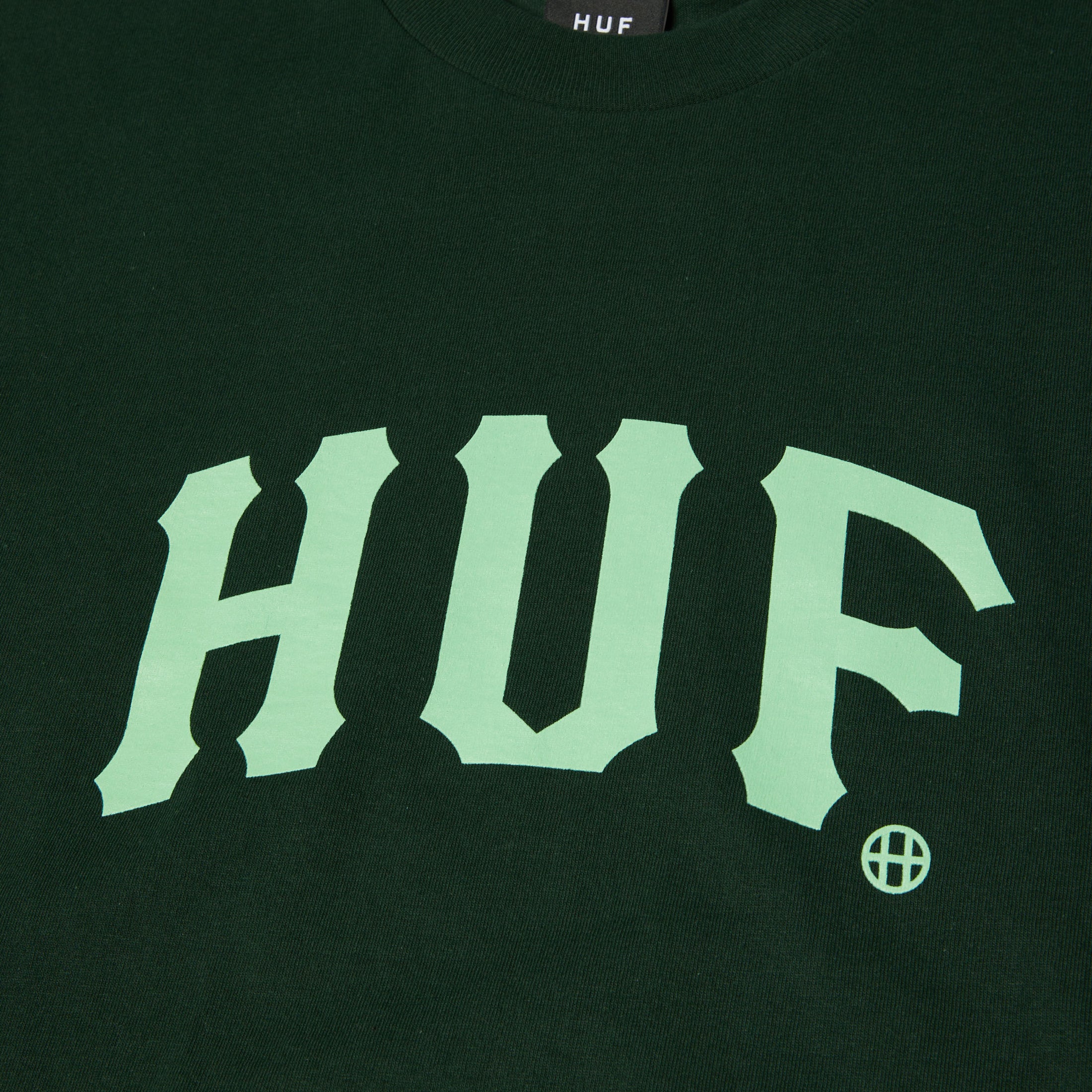 HUF Arch T-Shirt Forest Green