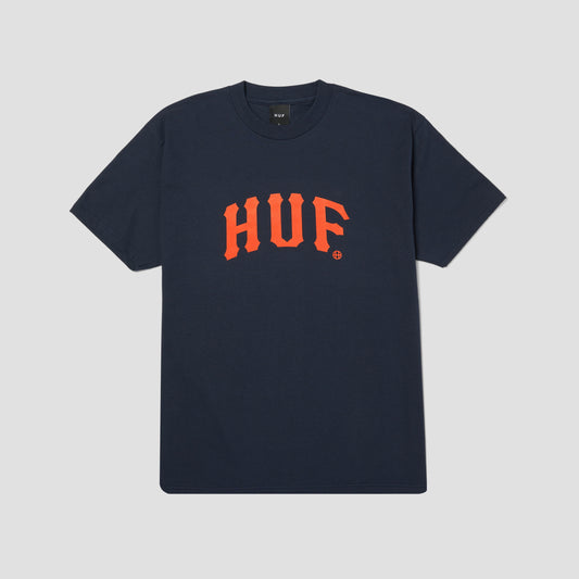 HUF Arch T-Shirt Navy