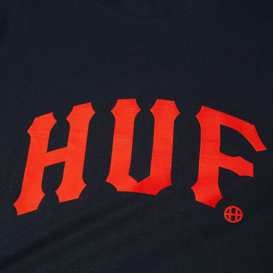 HUF Arch T-Shirt Navy