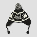 Load image into Gallery viewer, HUF Arctic Plantlife Braided Beanie Black
