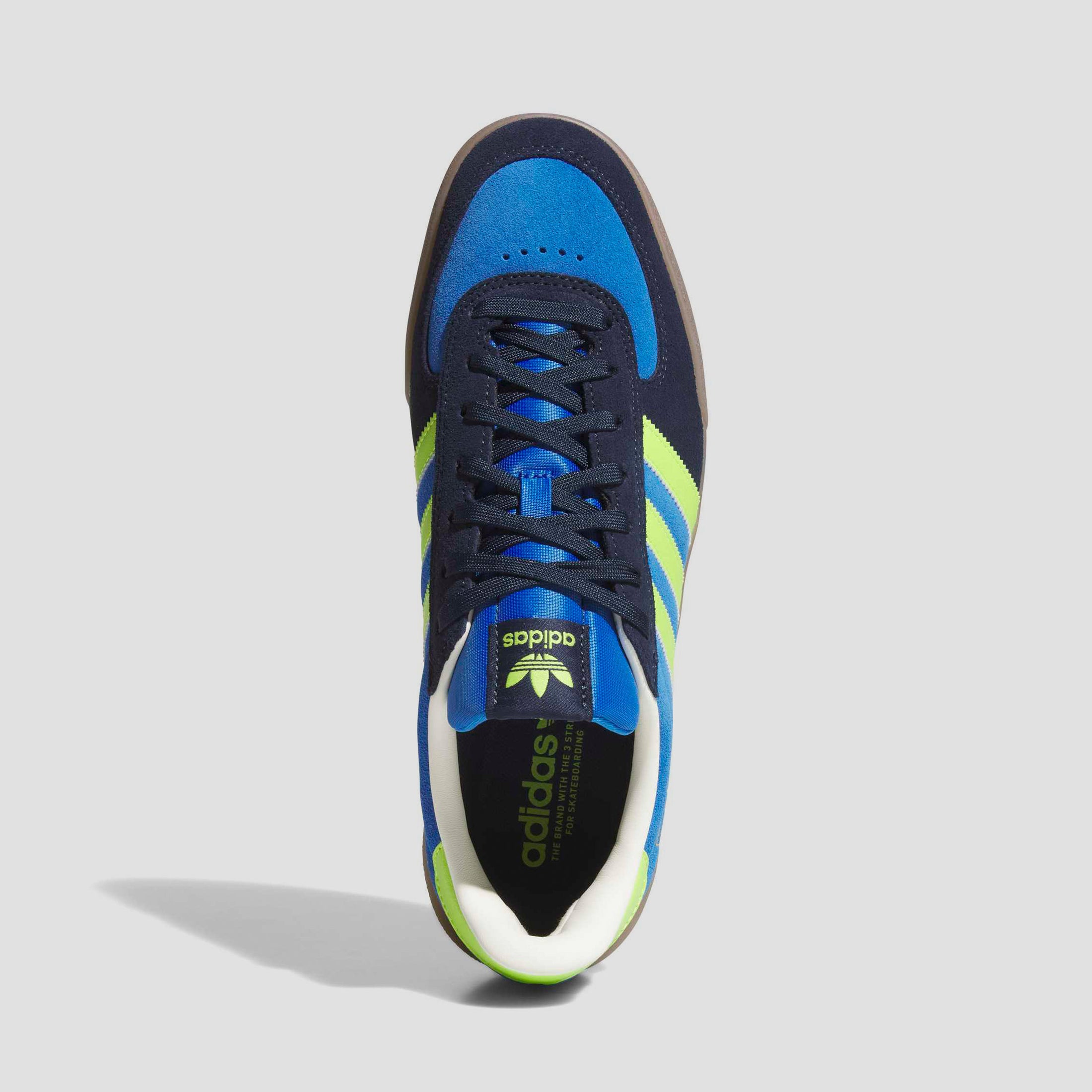 Adidas Glenburn Skate Shoes Bright Royal / Solar Slime / Collegiate Navy