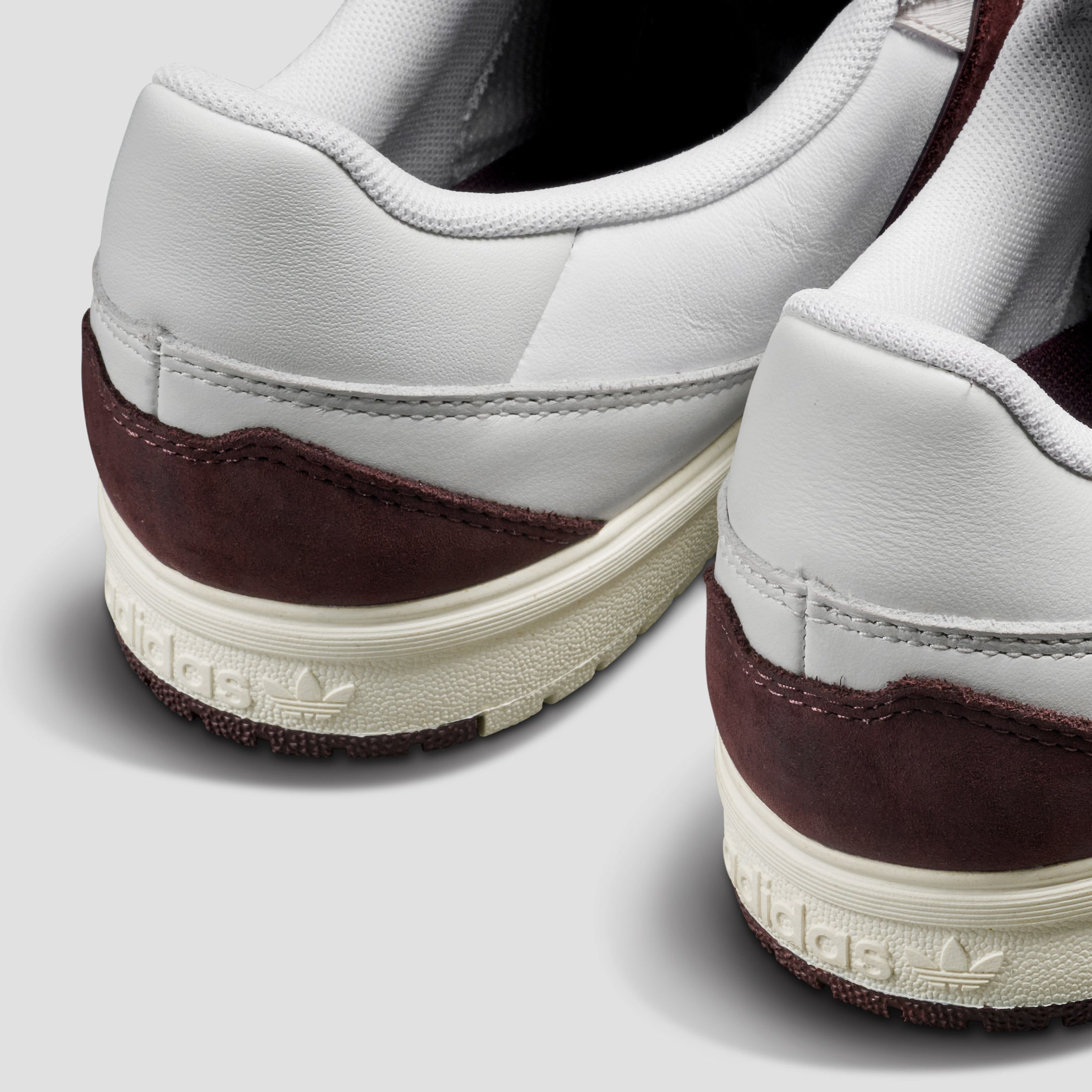 Adidas Tyshawn II x Zach Saraceno Skate Shoes Crystal White / Shadow Brown / Off White