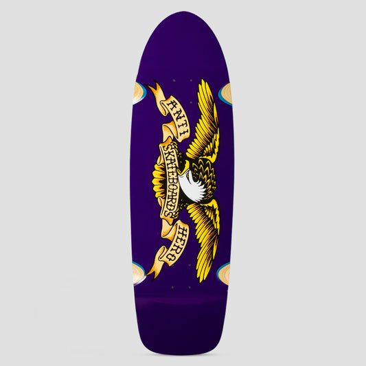 Anti Hero 10.125 Shaped Eagle Caster Skateboard Deck Purple