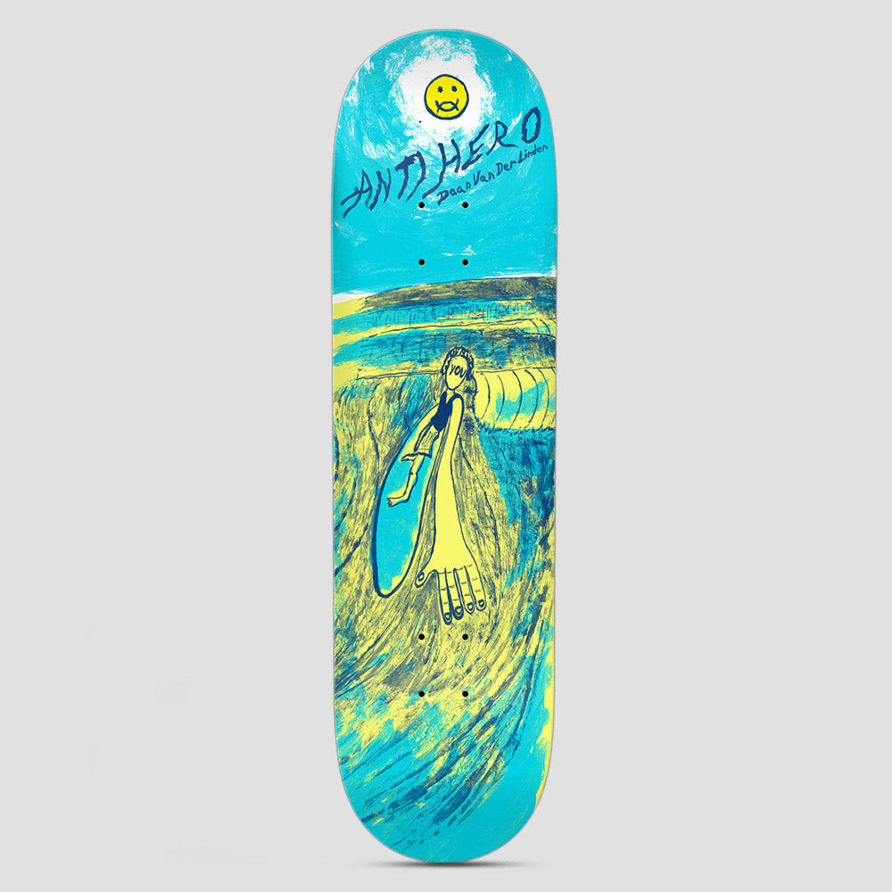 Anti Hero 8.28 Daan Expressions Skateboard Deck Blue