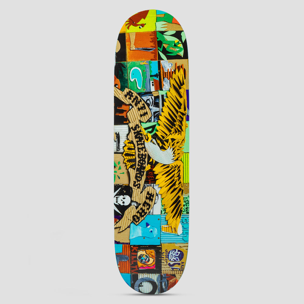 Anti Hero 8.5 Team Kenji Goto Eagle Skateboard Deck Multi