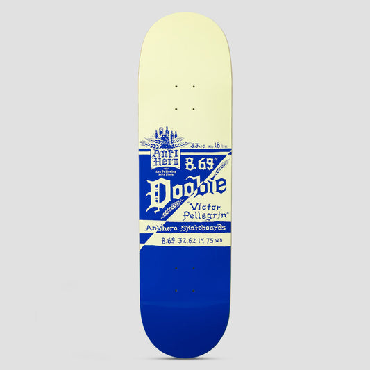 Anti Hero 8.69 Doobie Mas Frescos Skateboard Deck Purple