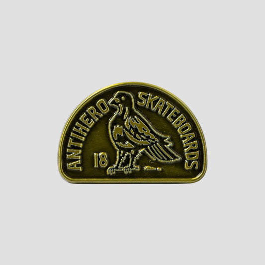 Anti Hero Clubhouse Lapel Pin Antique Bronze