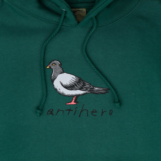 Anti Hero OG Pigeon Hoodie Dark Green