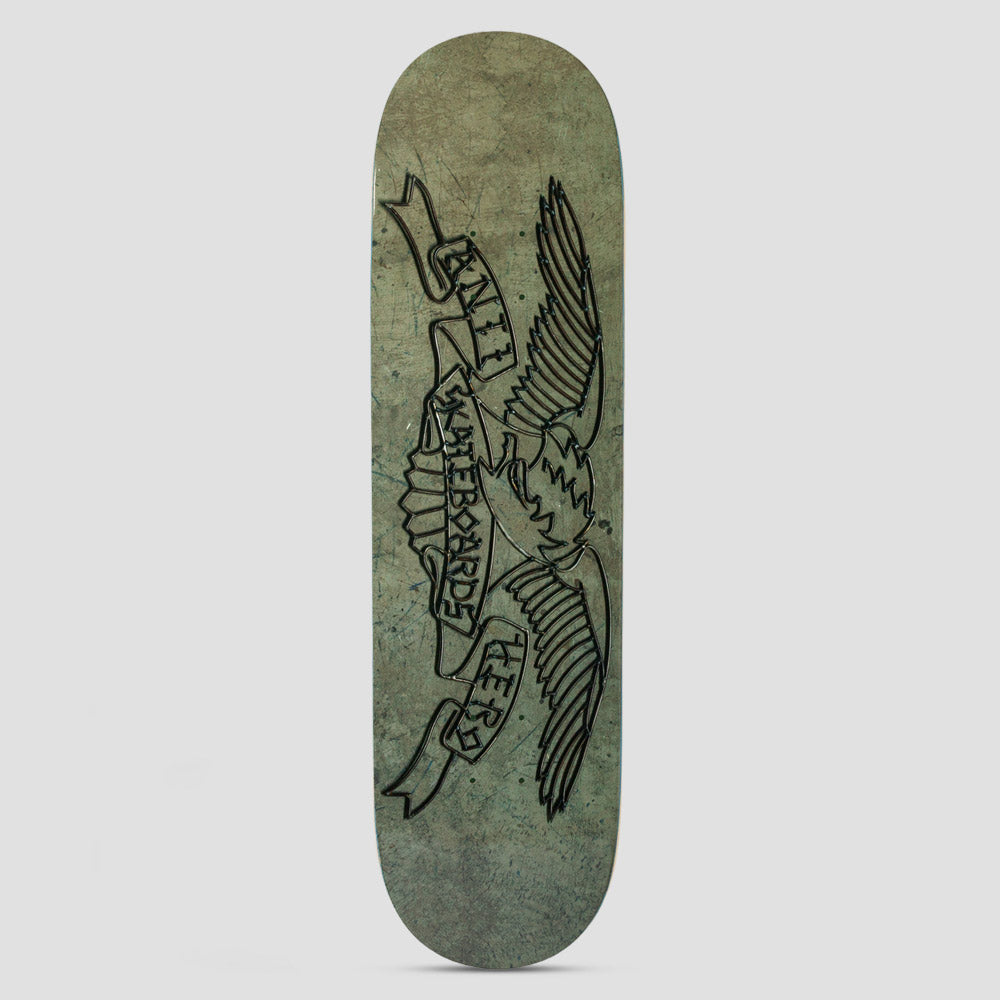 Anti Hero 8.25 Treasure Island Eagle Short Skateboard Deck Grey