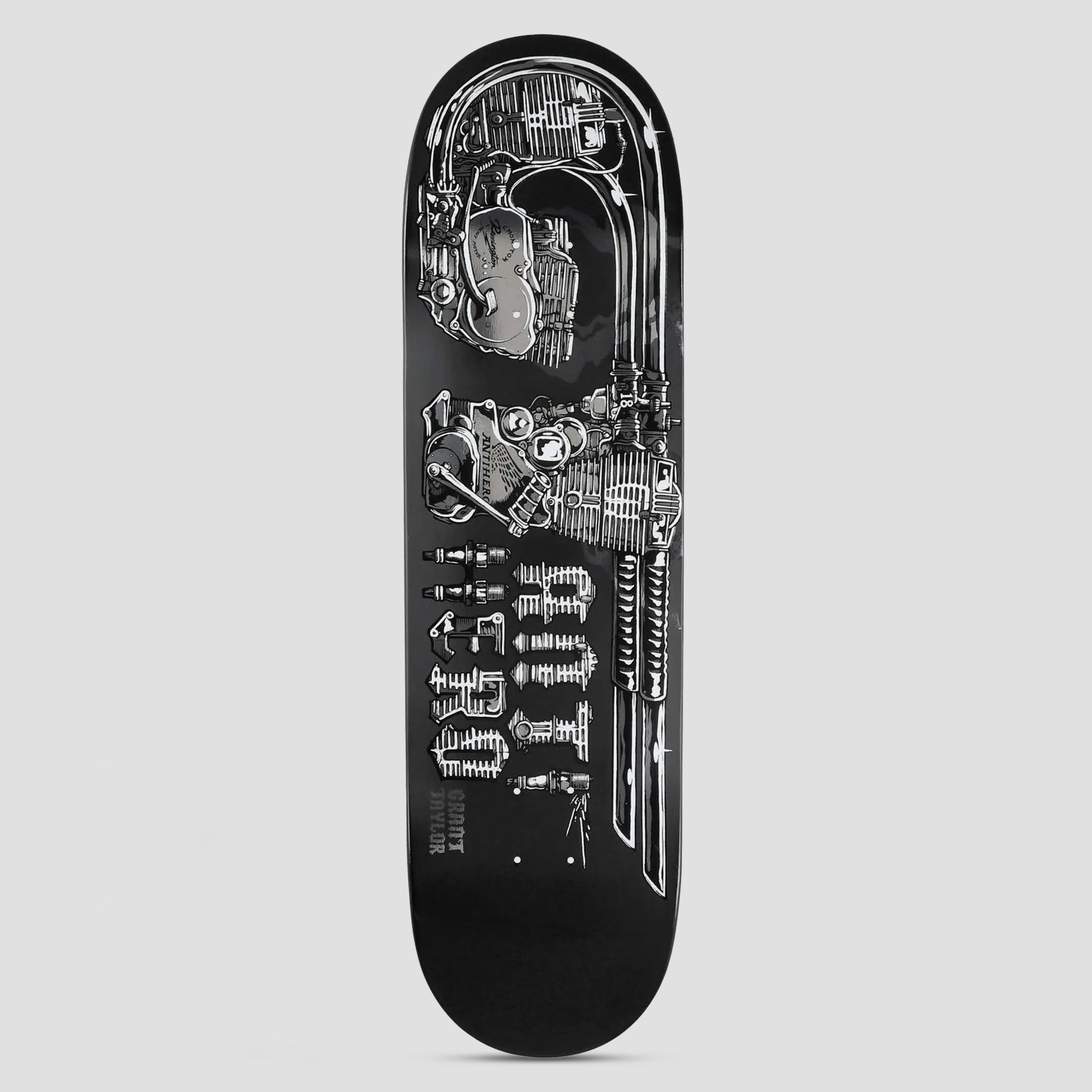 Anti Hero 8.5 Grant Taylor Revvington Re-Rev'd Skateboard Deck Black