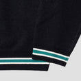 Load image into Gallery viewer, Passport Antler Knit Sweater Black/Teal
