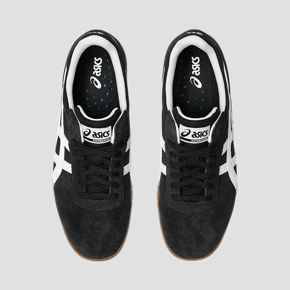 Asics Gel Vickka Pro Suede Skate Shoe Black / Brown